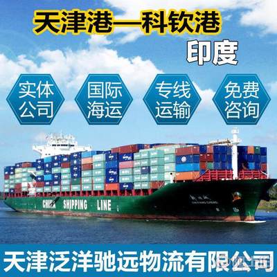 天津貨代公司國(guó)際貨運(yùn)代理集裝箱海運(yùn)出口服務(wù)印度科欽專(zhuān)線(xiàn)